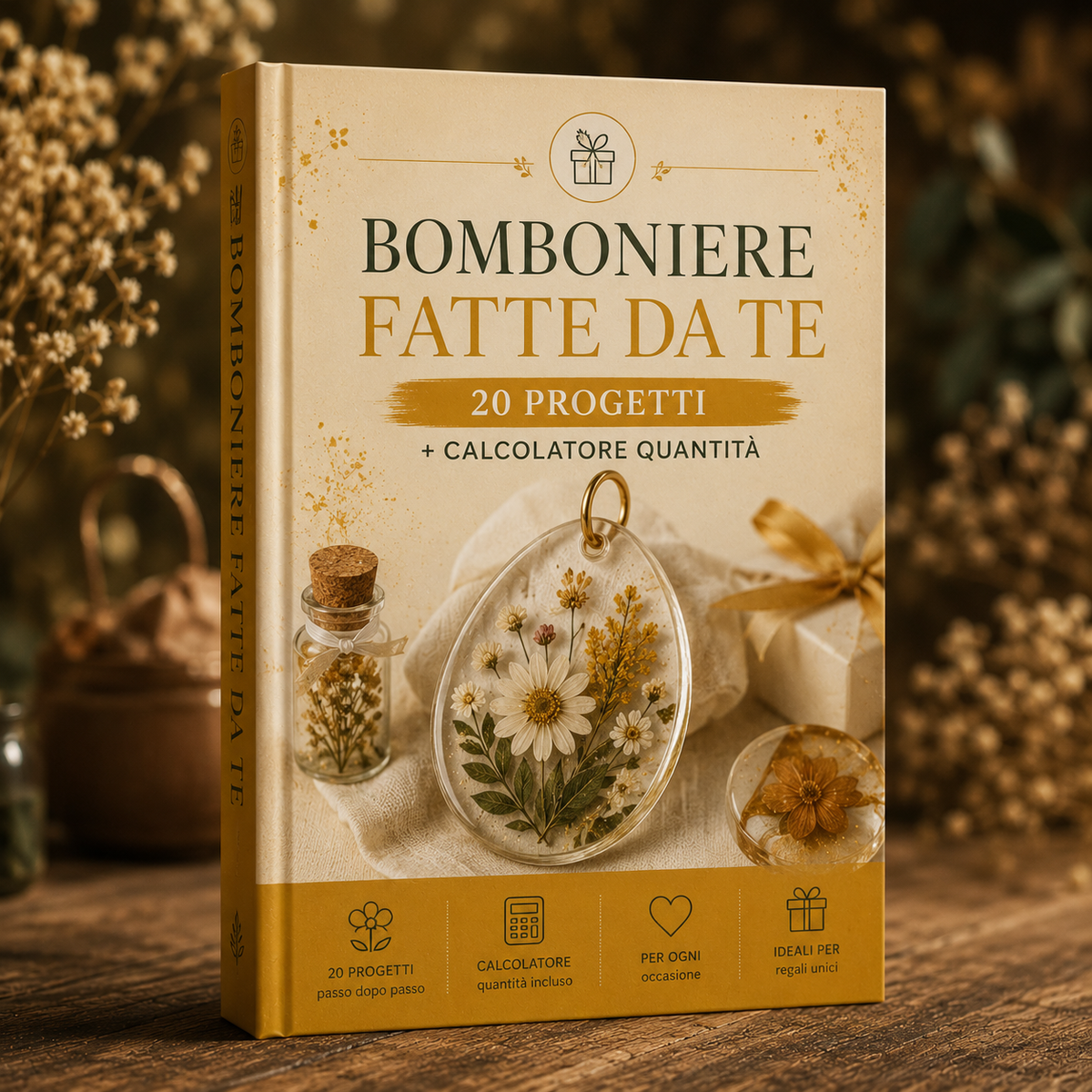 Bomboniere Fatte da Te — 20 progetti + calcolatore quantità